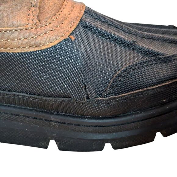 G.H. Bass Duck Boots Black/Brown Men's Size 9 - Picture 5 of 9